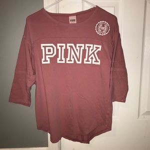 PINK VS half sleeve top